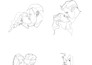 create luxury wedding line art portrait from your photo